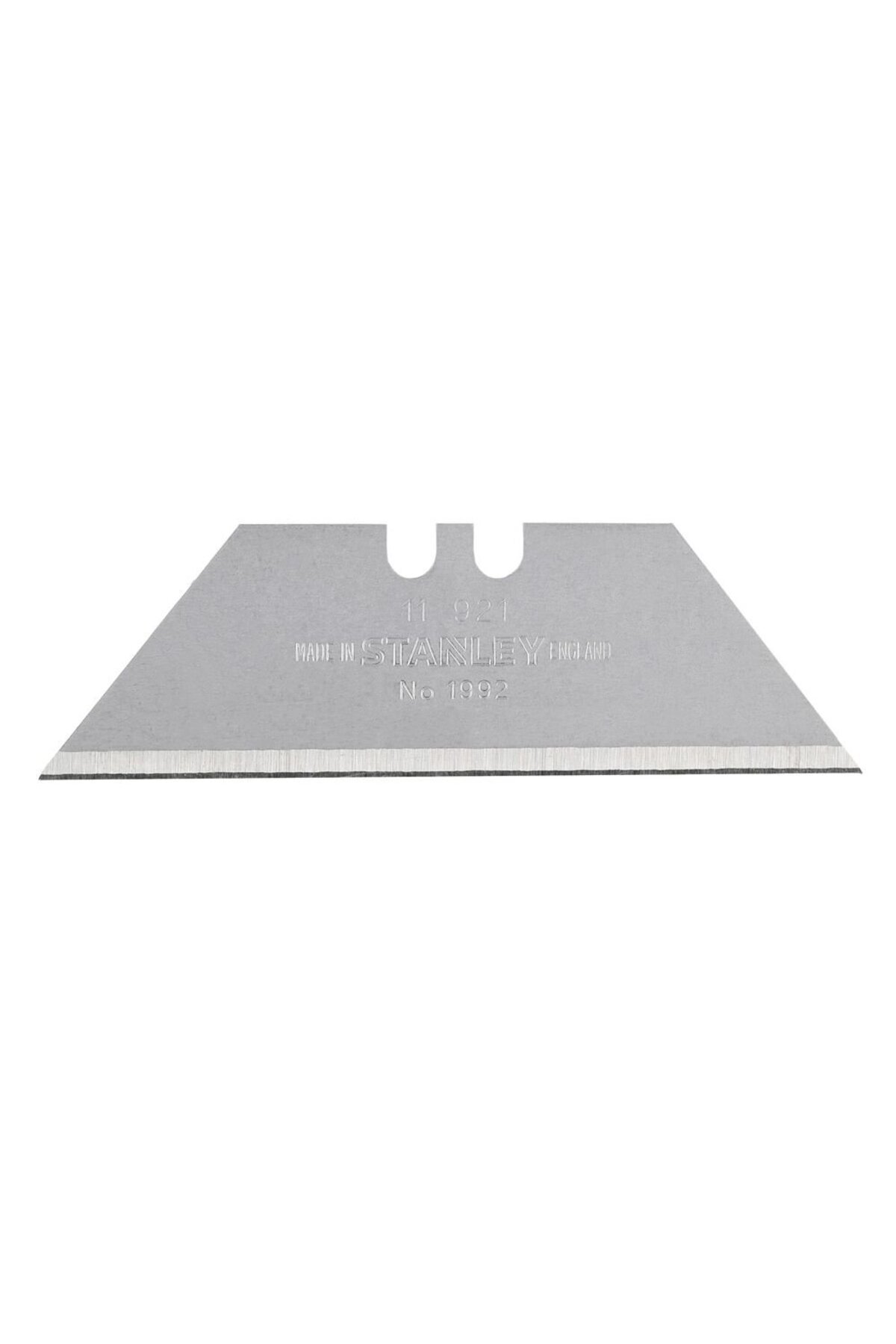 Stanley-0-11-921, Set of 5 trapezoidal blades 1992 with a length of 62mm and a width of 19mm 1