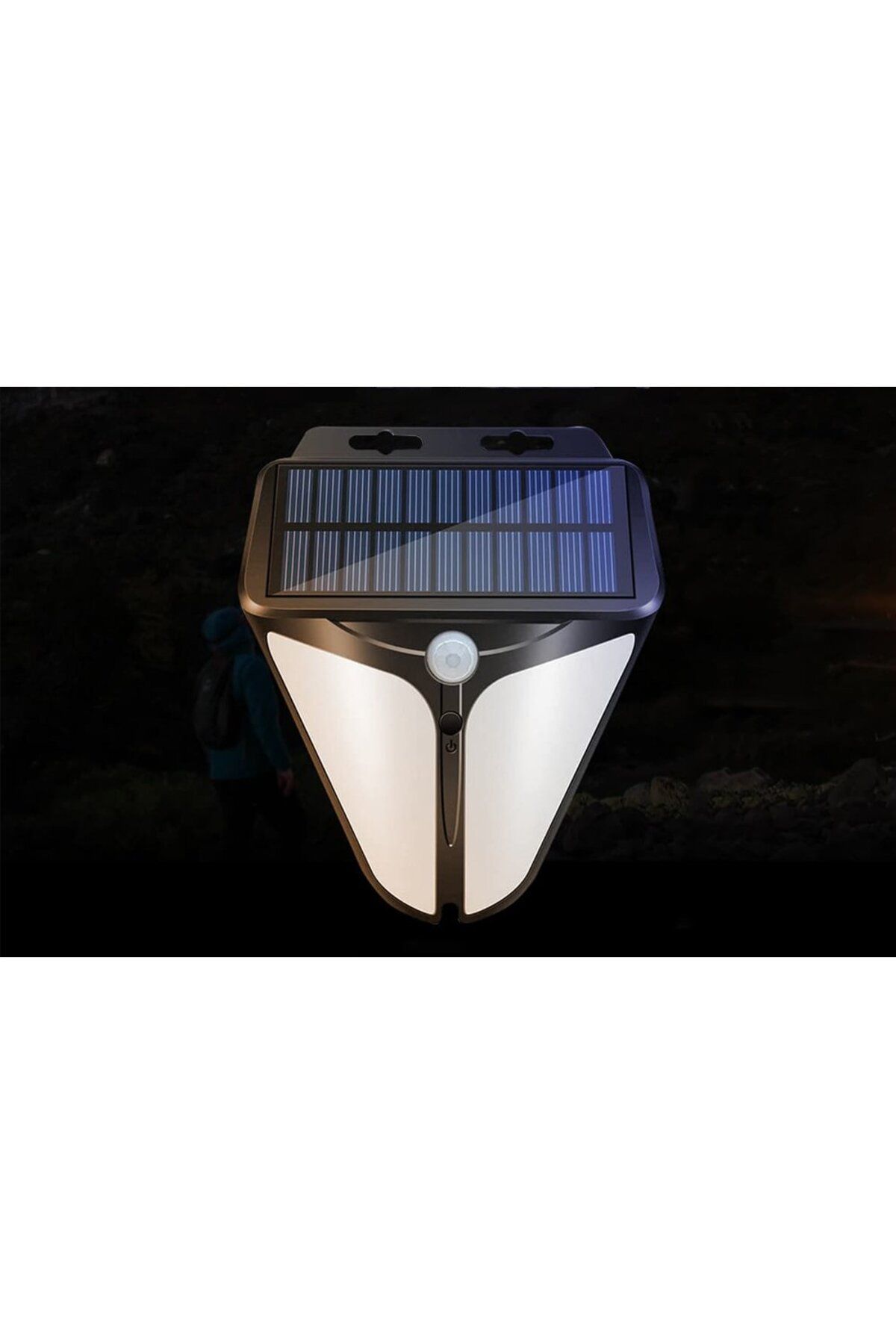 Supfire-Superfire FF11-F solar wall lamp, 6W LED, 280LM, 3 modes, 1500mAh, solar charging and 5