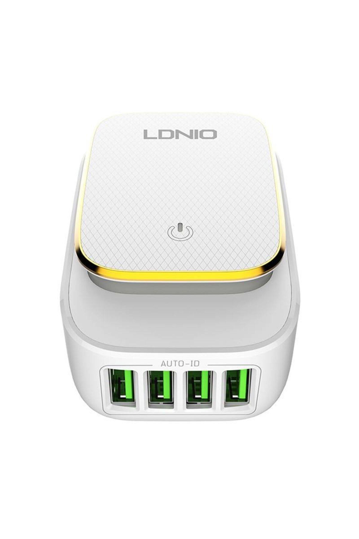 LDNIO-Incarcator Retea cu functie de lumina de noapte A4405, 3x USB, 22W 2