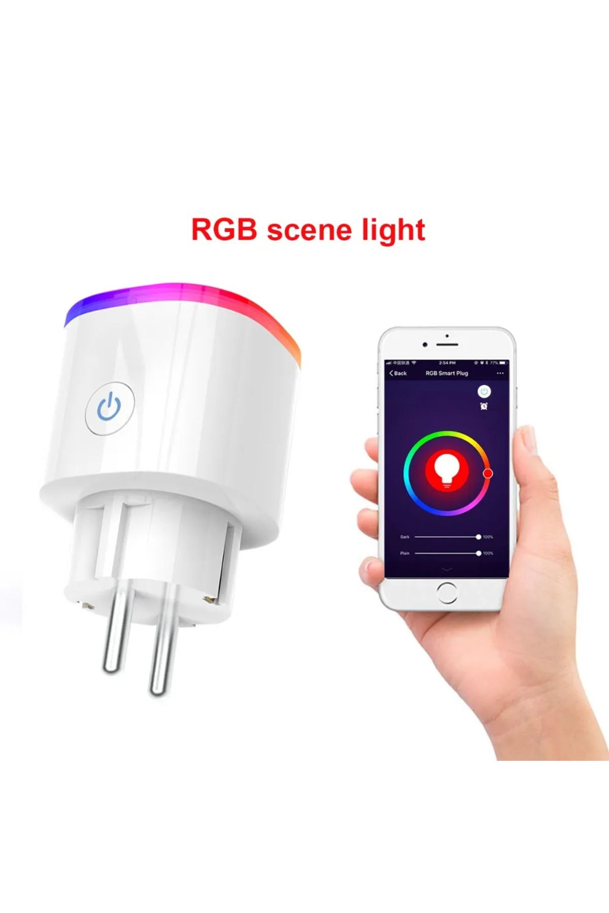 Rovo-A12 WiFi Smart Socket, 16A, Energy Monitoring, Alexa, Google Assistant 5