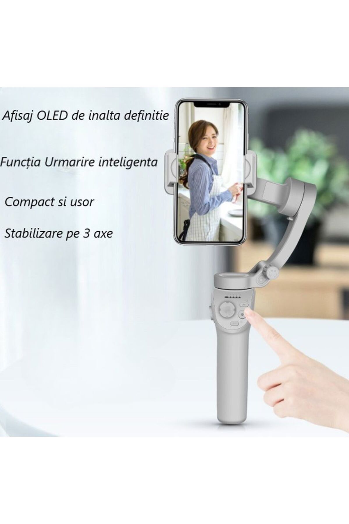 OEM-Smart Stabilizer with 3-Axis Stabilization Technology, Portable and Foldable 8