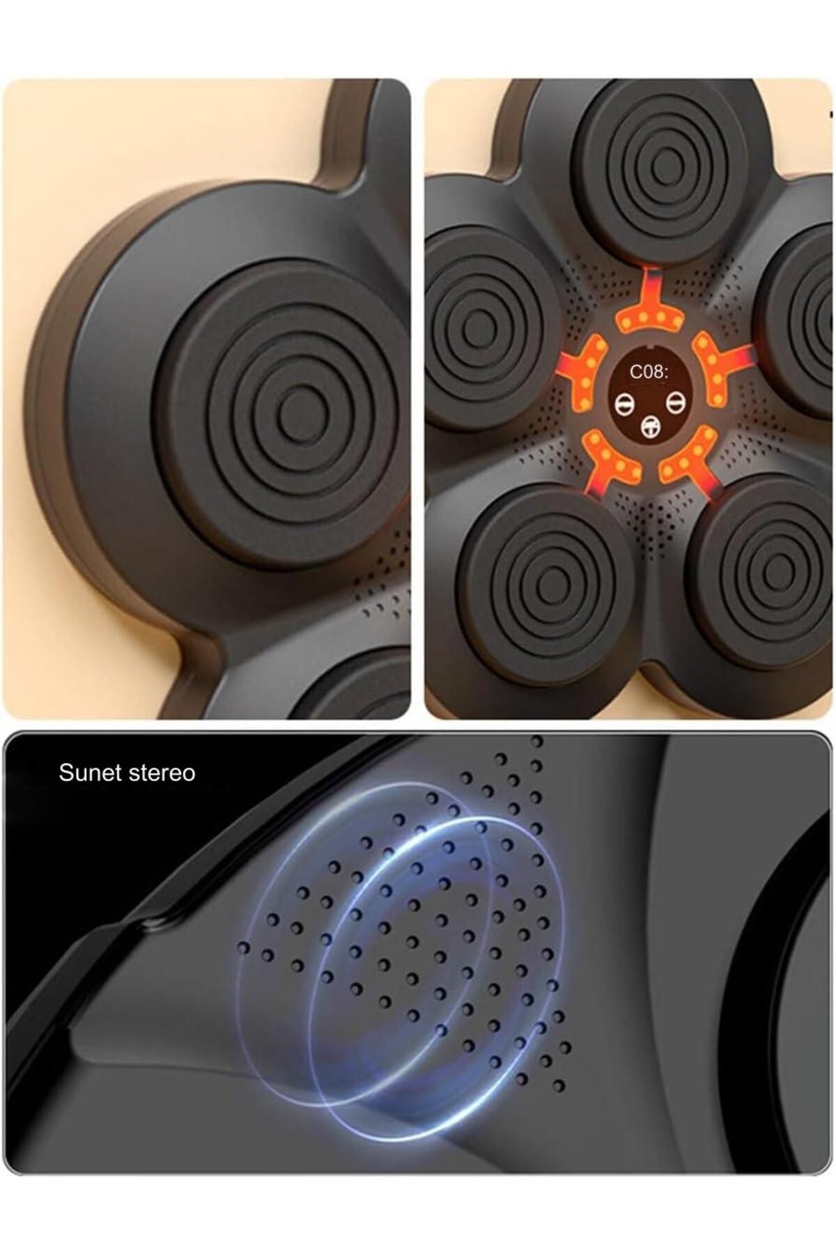 OEM-Boxing Training Target, Electronic Punching Equipment, Bluetooth with Various Rhythms 8