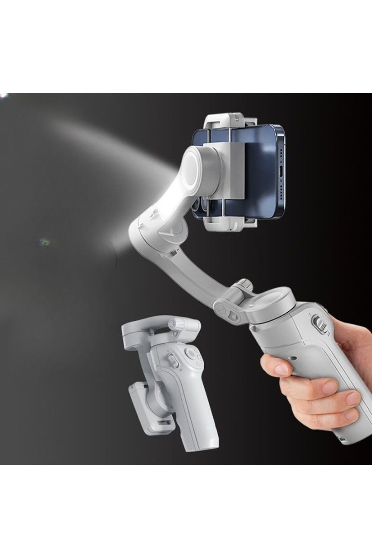 OEM-Smart Stabilizer with 3-Axis Stabilization Technology, Portable and Foldable 7