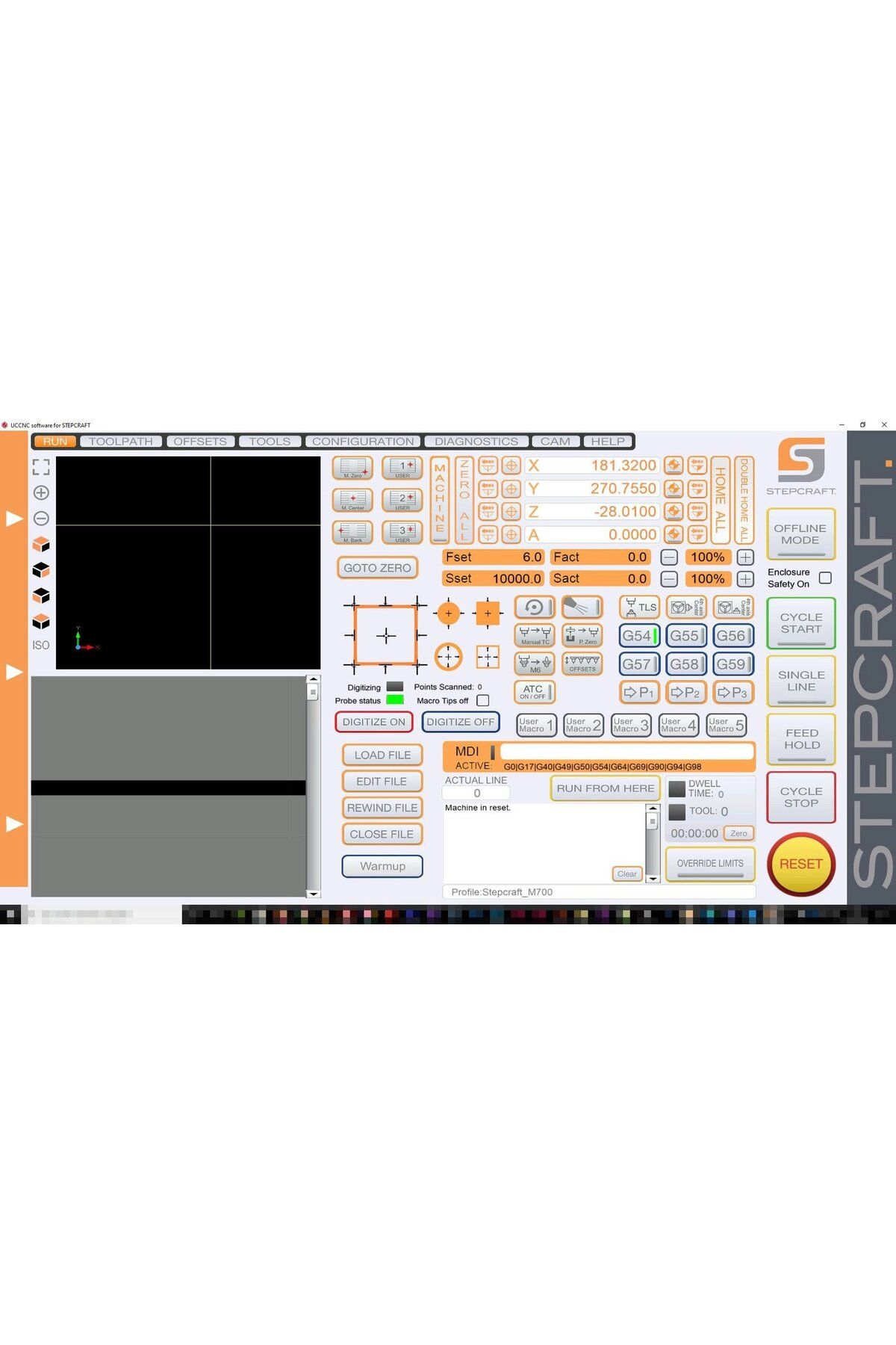 Proxxon-UCCNC software UC-400ETH for Stepcraft CNC machines M series 2
