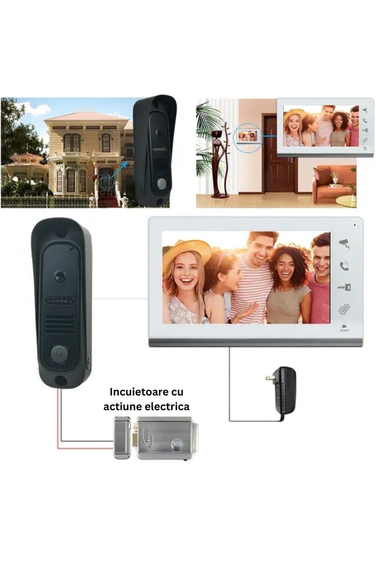 Cristalis Sale-Video intercom system with 7-inch screen, CRISTALIS SALE™, Video intercom with 5 access keys 15