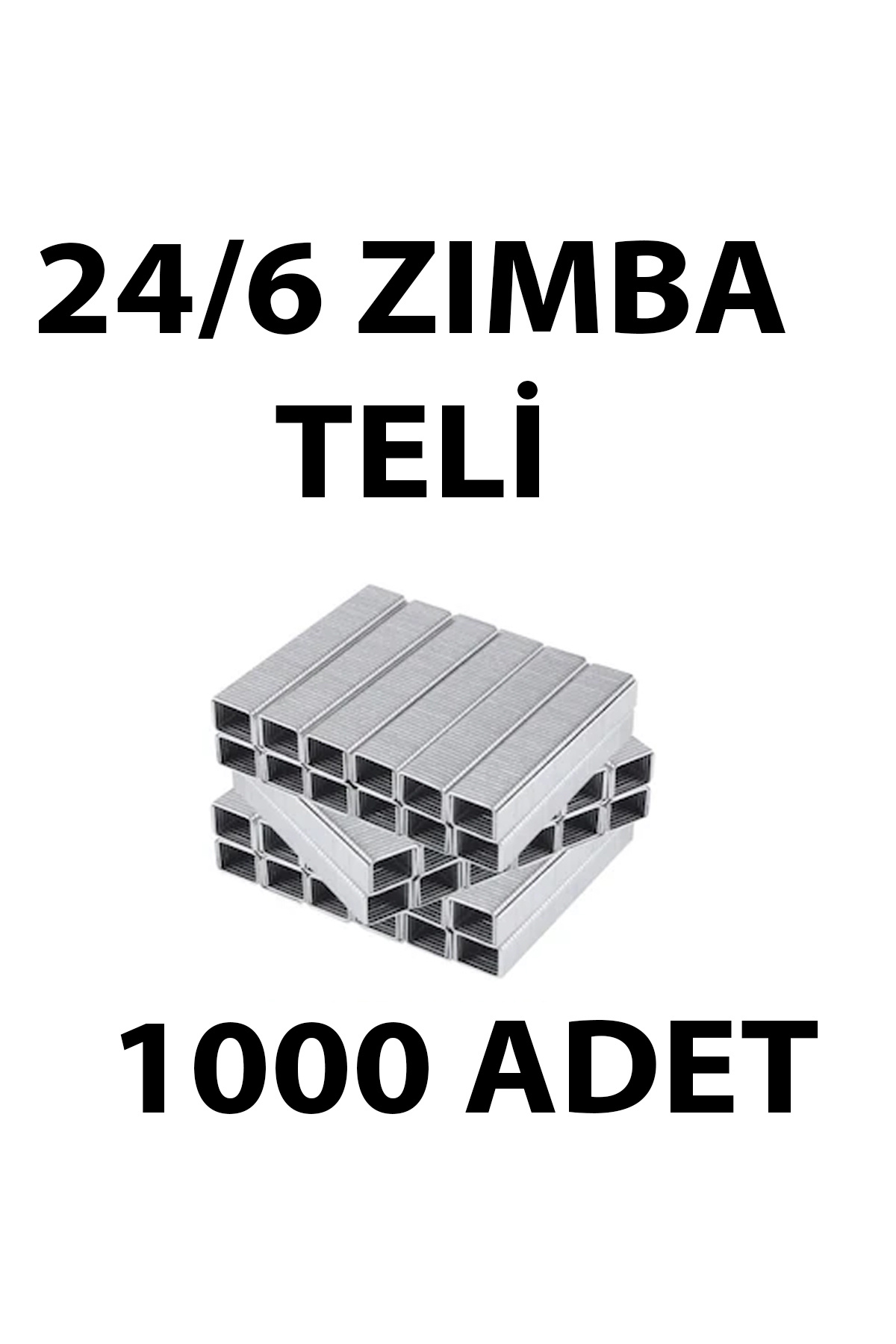 everart 1000 Adet Zımba Teli 246 Model Zımba Makinaları İçin