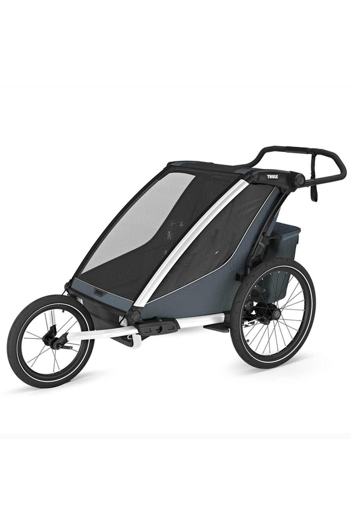 Thule-Carucior multisport double Chariot Cross 2, Dark Slate 3