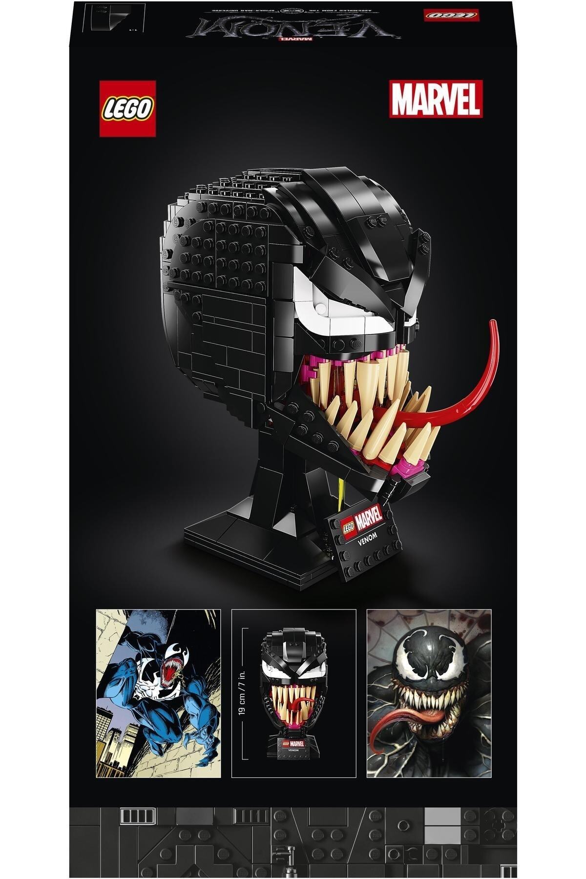 اسپایدرمن ونوم 76187 تولید قابل‌جمع‌آوری برای بزرگسالان S؛ مدل برش ونوم (565 قطعه)