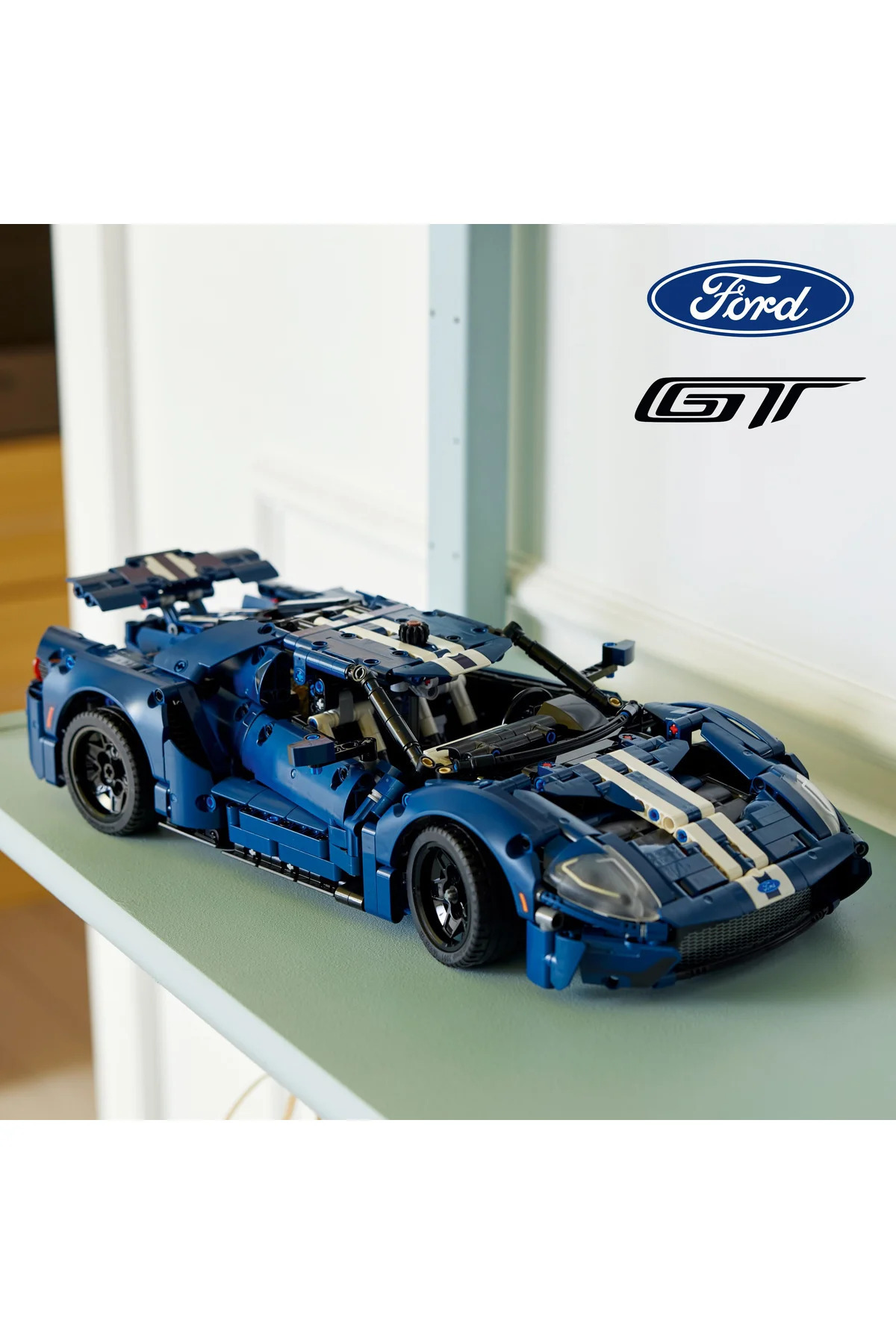 LEGO-® Technic 2022 Ford GT 42154 - مجموعة بناء نماذج قابلة للتجميع للبالغين (1466 قطعة) 5
