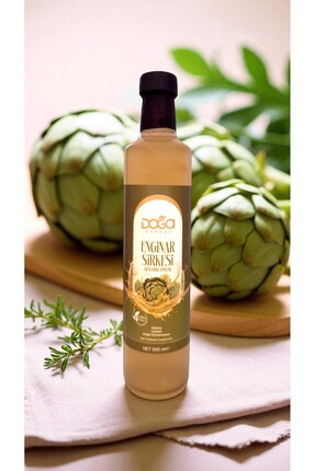 DOĞA DEPOSU Ürün Adı: %100 Doğal Enginar Sirkesi 500 ml – Karaciğer Dostu Fer...