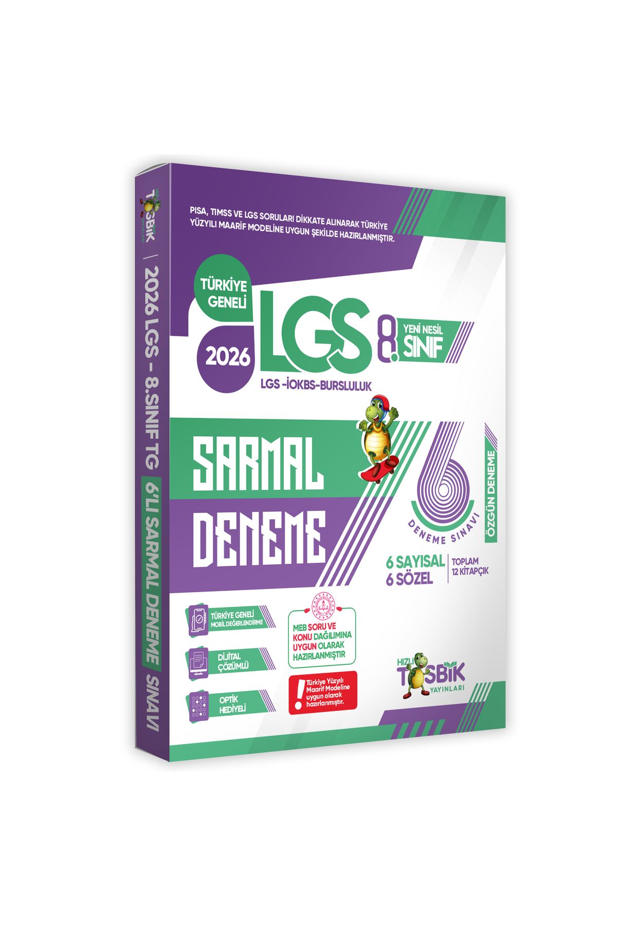 Hızlı Tosbik Yayınları 2026 8.Sınıf Yeni Sistem LGS İlk Dönem