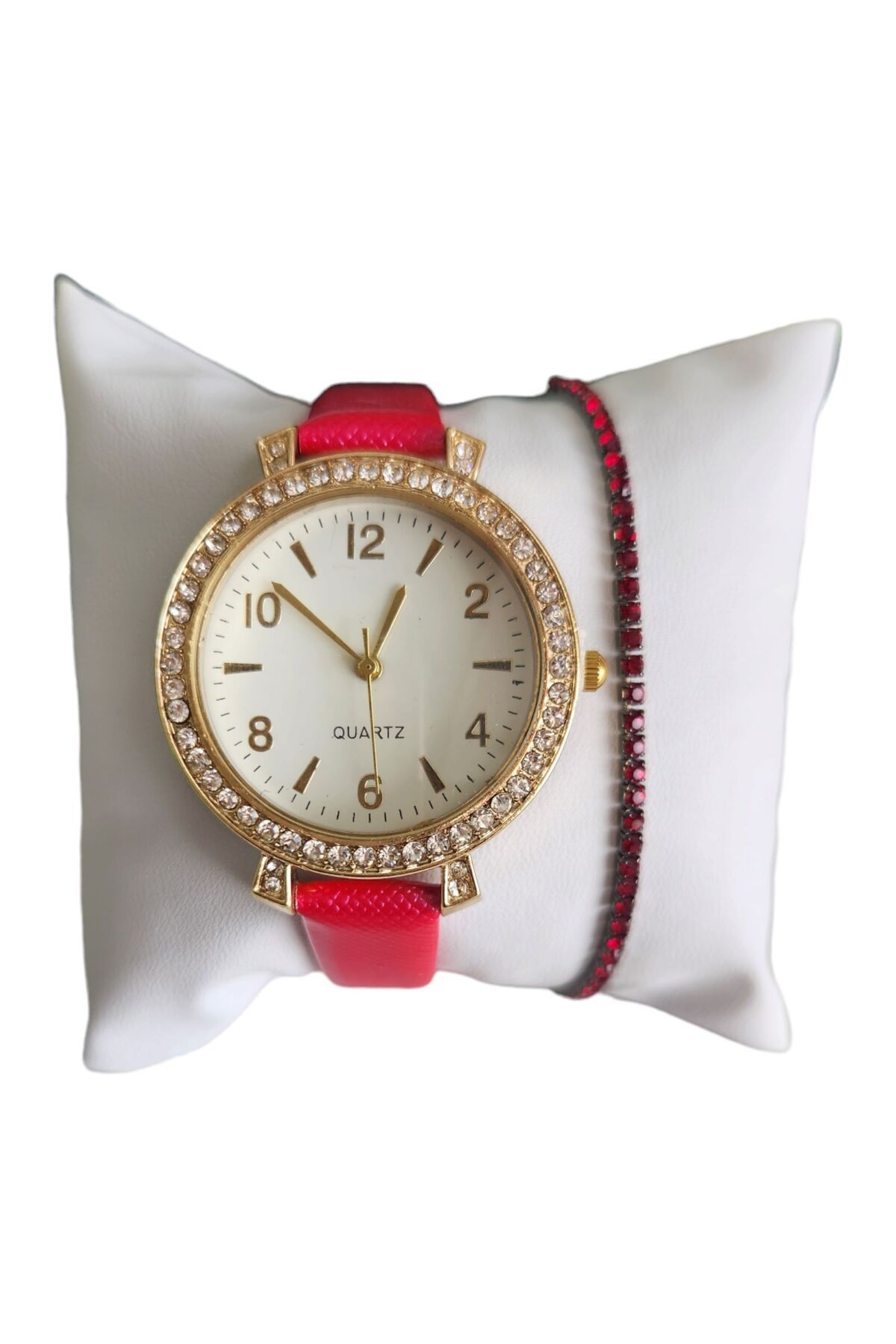 QUARTZ-Set Casual Ladies Watch with Included Bracelet, Mechanism, Analog Display 6