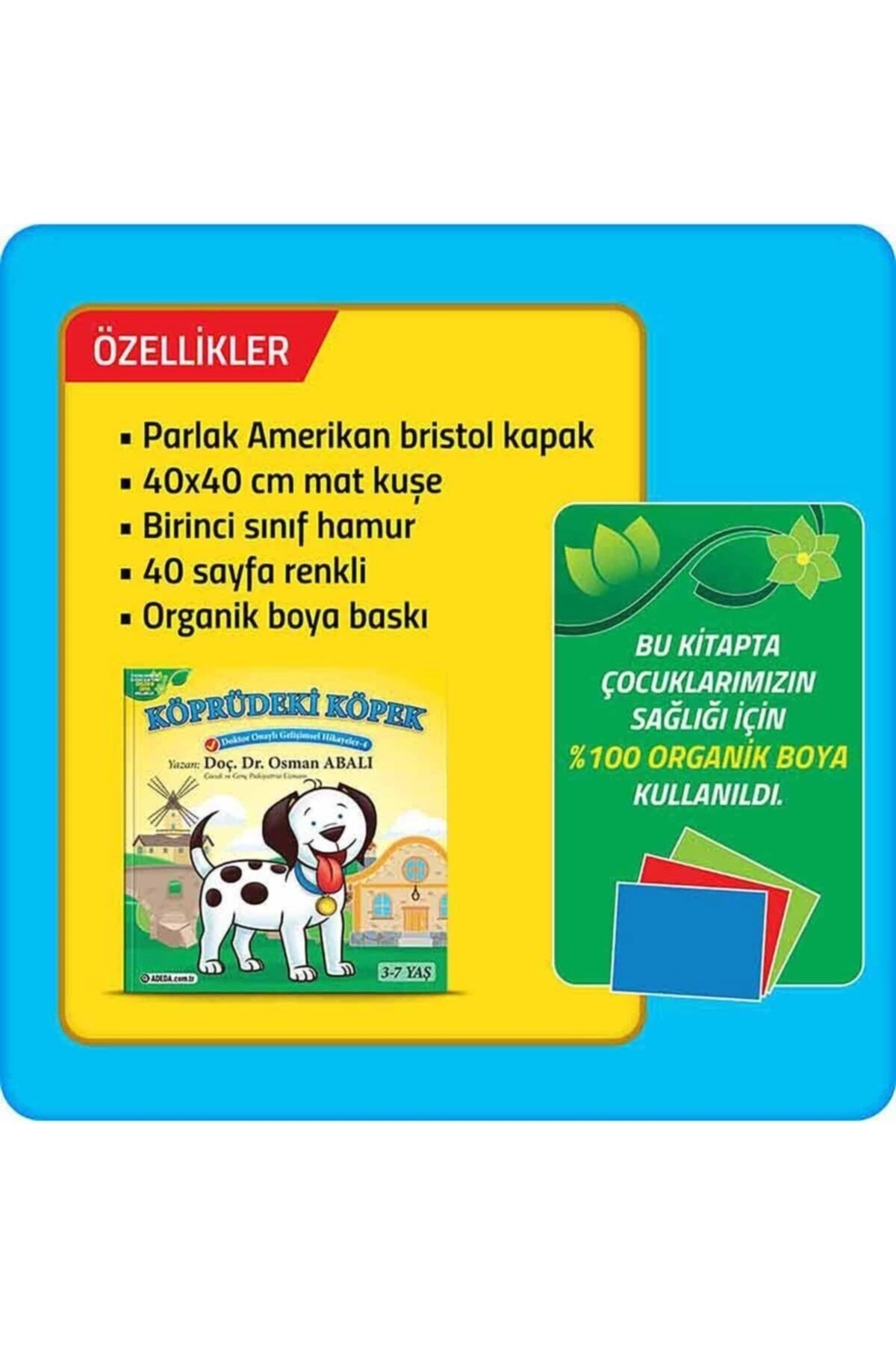 Adeda Yayınları Köprüdeki Köpek - Doktor Onaylı Gelişimsel Hikayeler 4 - Osman Abalı fotoğrafı 4 (önizleme)