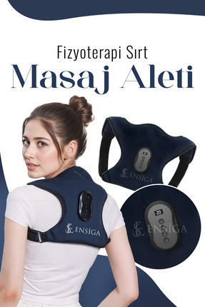 EN SİGA Sırt Masaj Aleti Sırt Masajı Şarjlı Fizyoterapi Masaj Rahatlatma