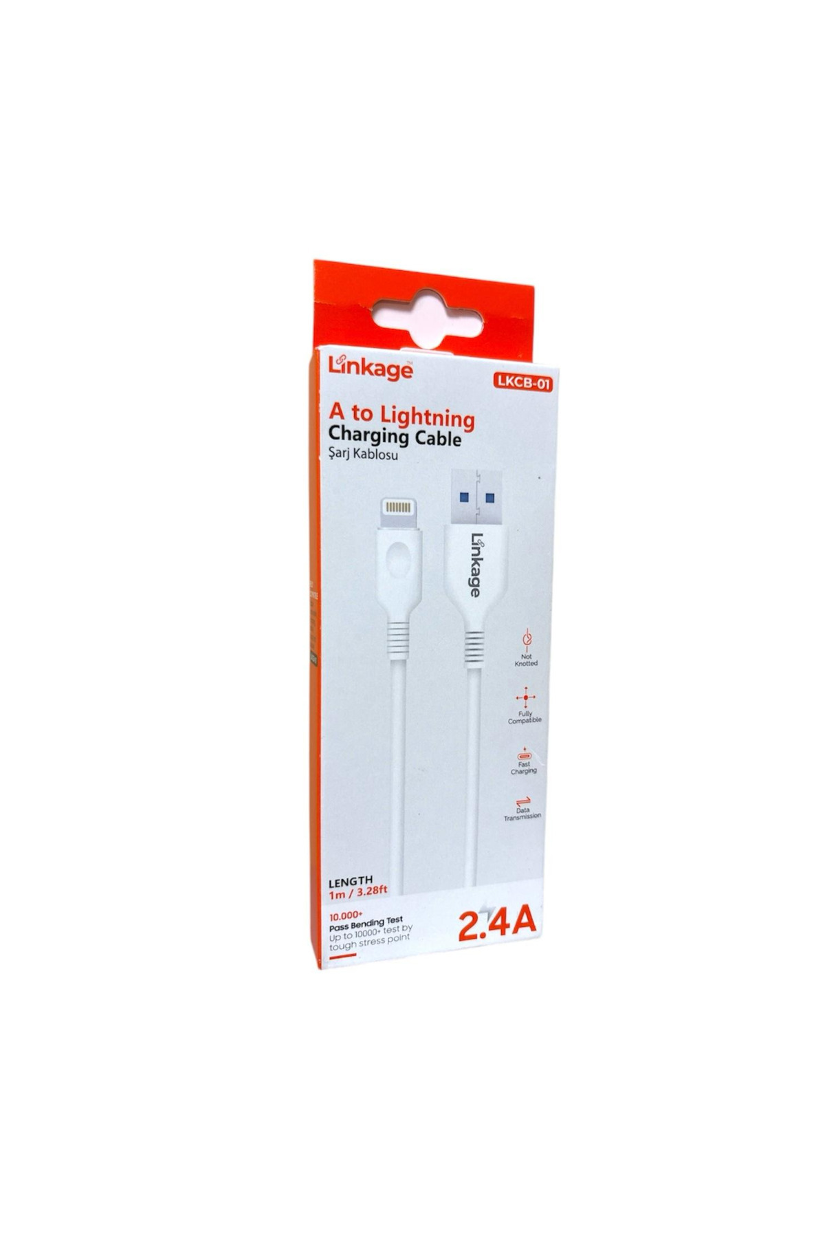 Usb Şarj Kablosu Iphone Lkcb-01 Datcharg Tm Usb Şarj Ve Veri Kablosu