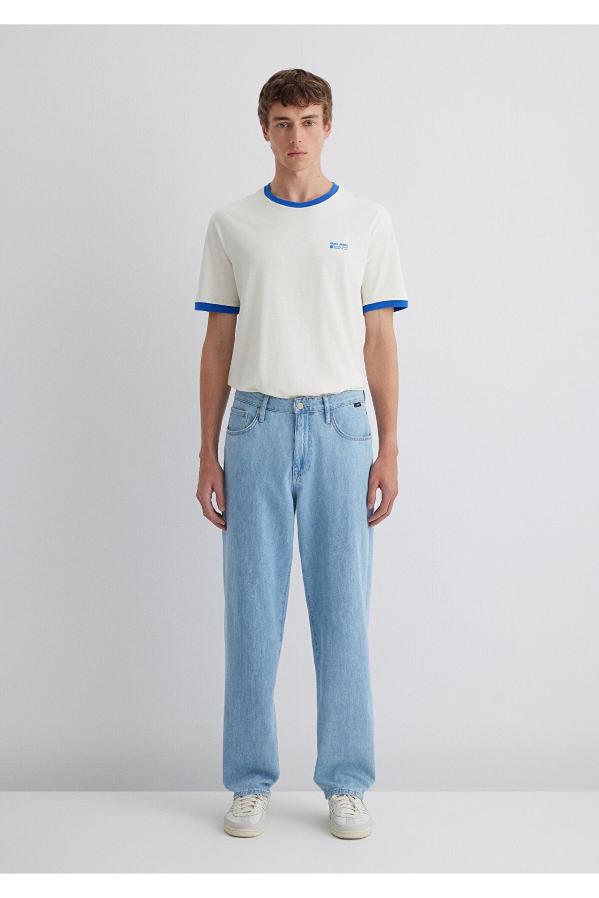 Mavi-Mitte Street Light Blue Denim Jean Trousers 0010101-89518 4