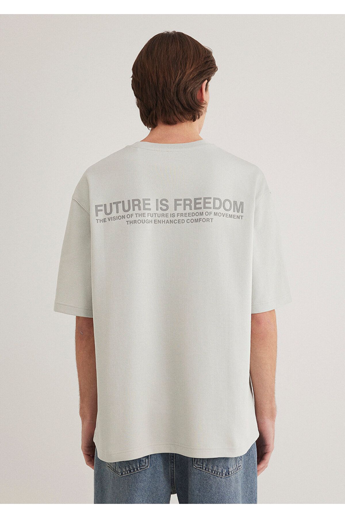 Mavi-Pro Gray T-Shirt Relaxed Fit / Relaxed Cut 0612743 -70082 5