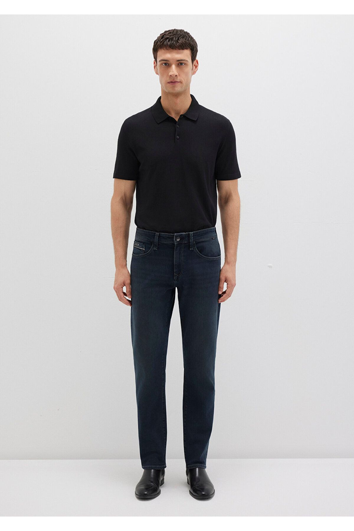 Mavi-Чорні брюки Marcus Golgeli Night Jean 0035126972 3