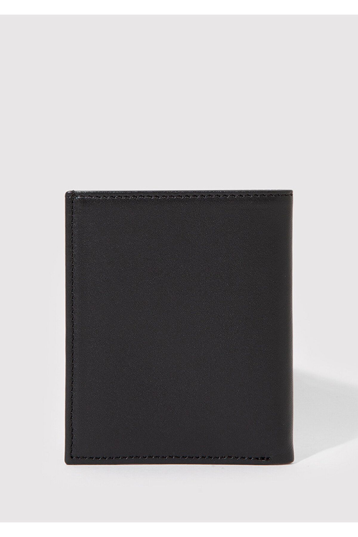 Mavi-Δερμάτινο πορτοφόλι με λογότυπο Anthracite Seal - 091242 -25765 2
