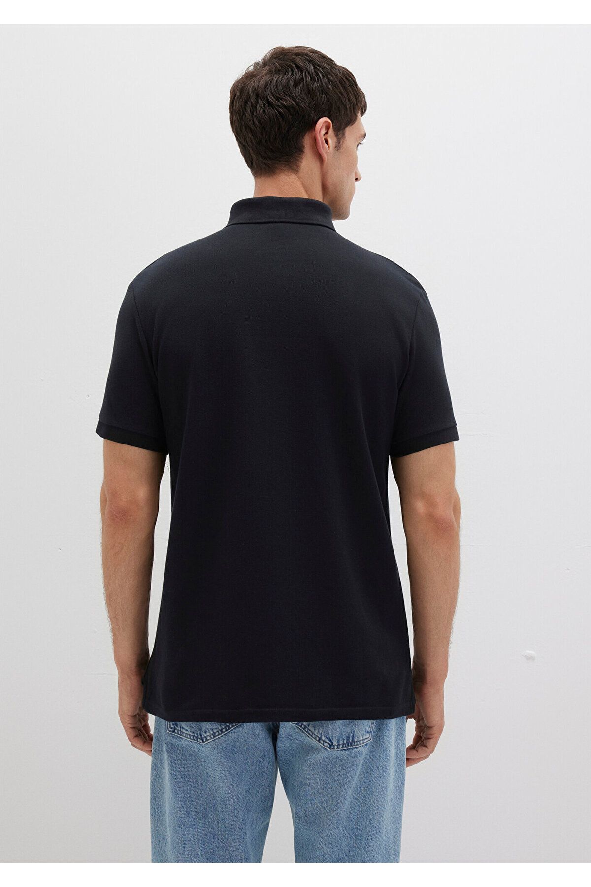 Mavi-Черна поло тениска Slim Fit / тясна кройка 063247-900 5
