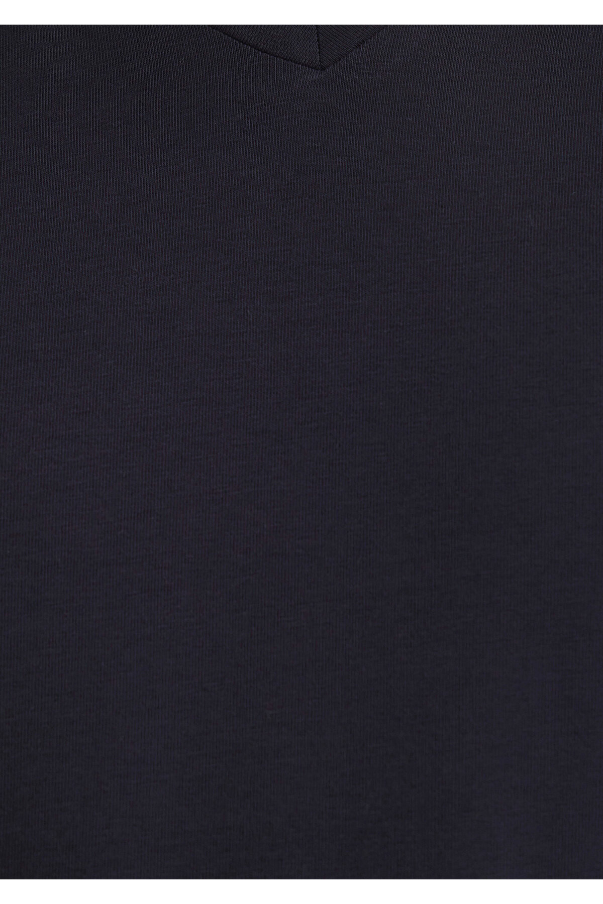 Mavi-Tricou elastic cu decolteu în V, albastru bleumarin - Croială mulat061748-17588 8