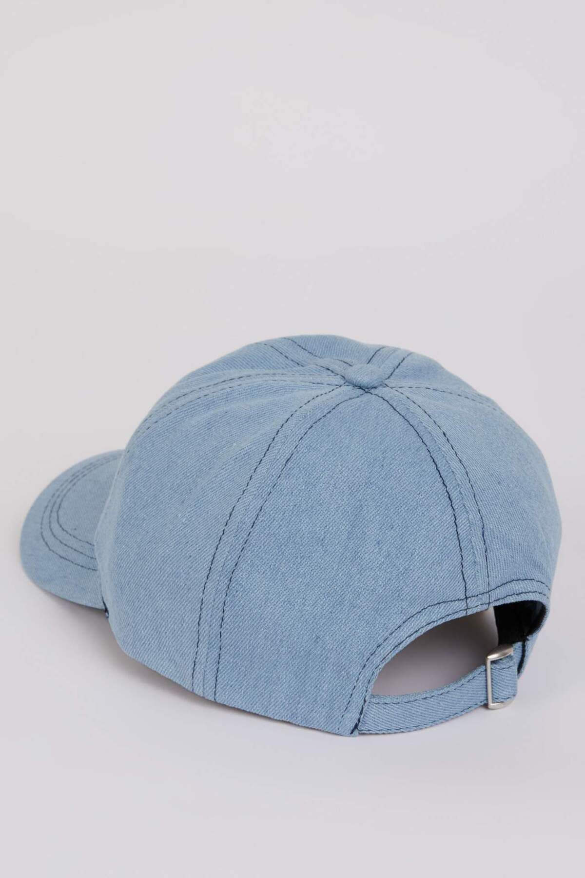 DeFacto-Women's Embroidered Embroidery Jean Cap Hat D5609Ax25Sm 4