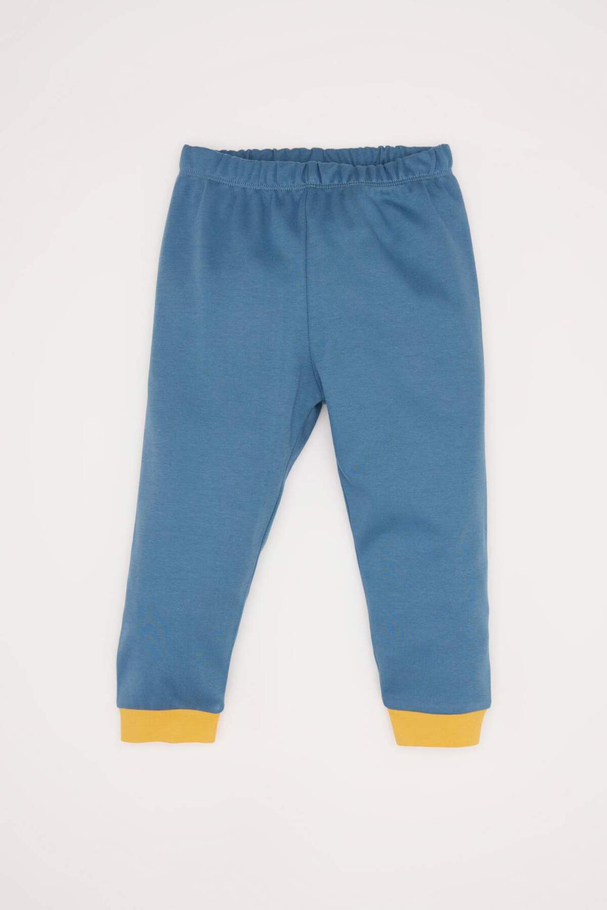 DeFacto-Set de pijamale Disney Winnie The Pooh pentru bebeluși - Set cu gât, mâneci lungi, de sus și de jos D5357A524WN 2