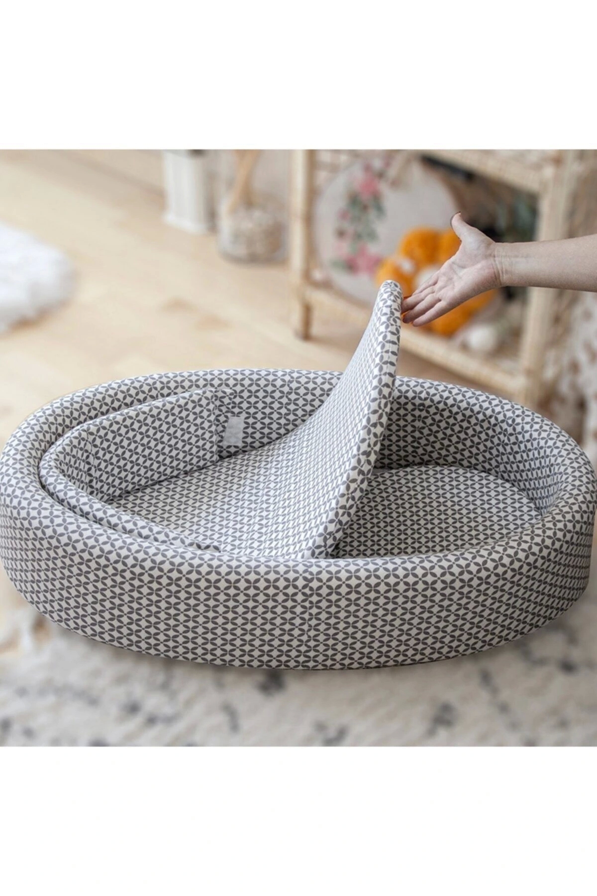 Babyjem Boy Ayarlı Yenidoğan Extra Konfor Uyku Pedi Anne Yanı Yatak fotoğrafı 2 (önizleme)