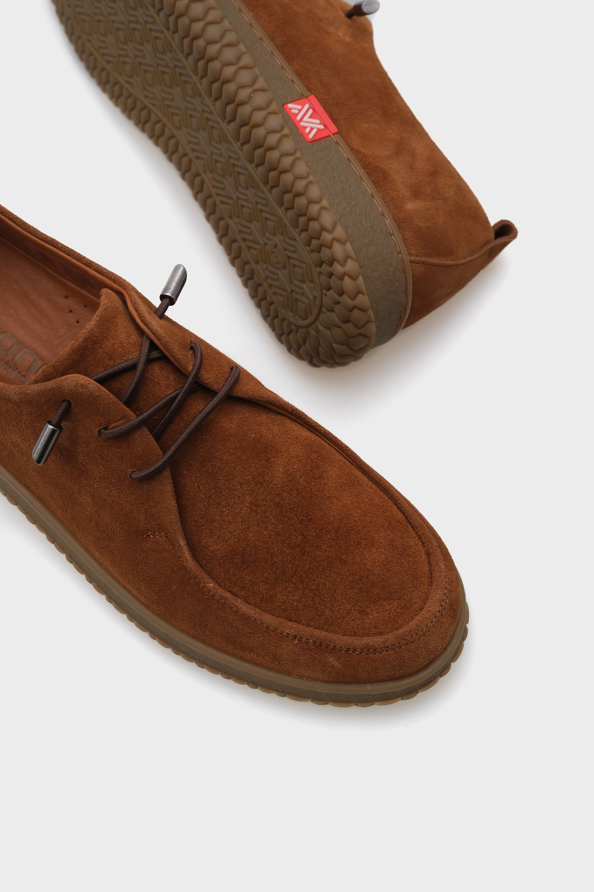 Capone Outfitters-Γυναικείο Loafer Carrol Suede Leather 3