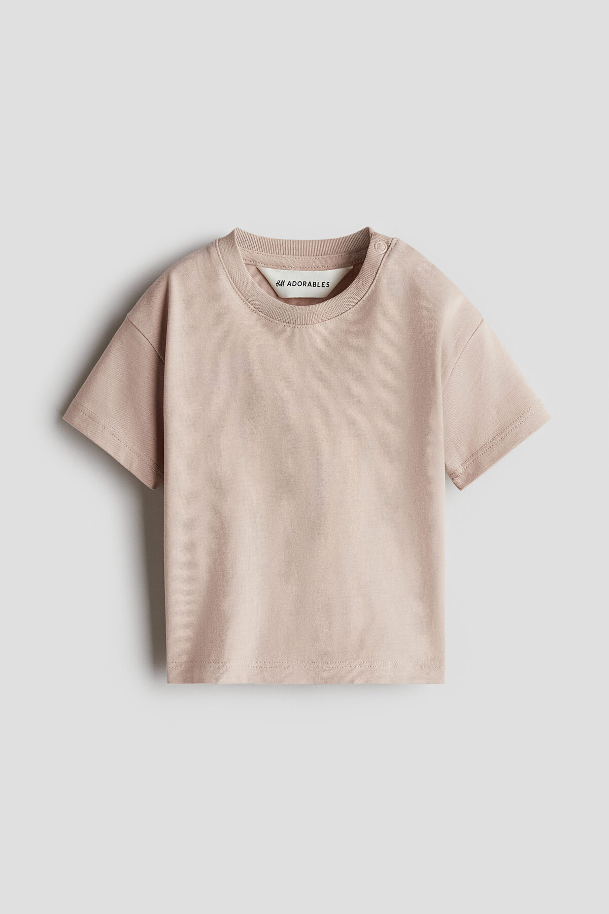 تی‌شرت گشاد نخی پیما اچ اند ام تی شرت H&M
