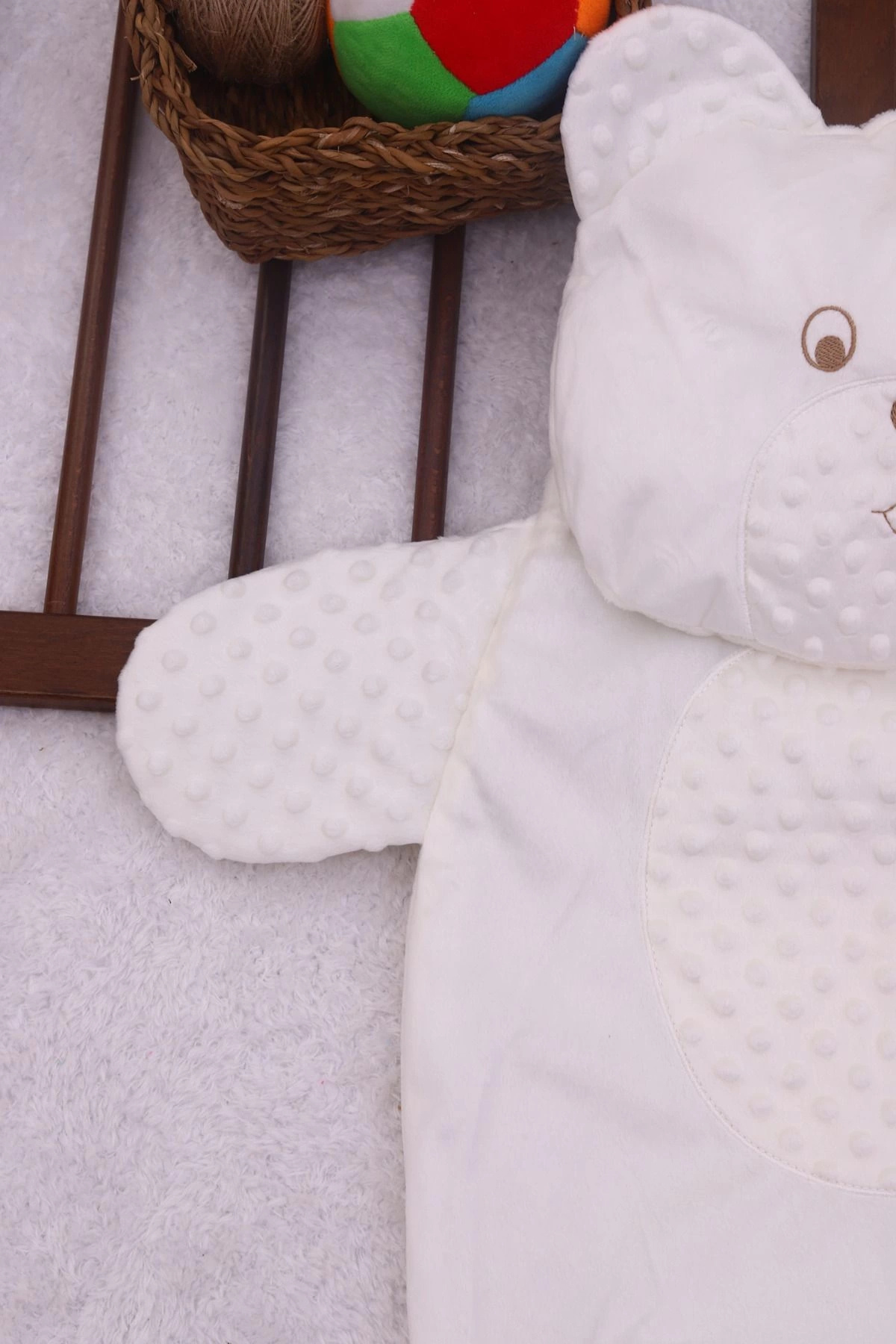 Buude Kids Ayıcık Nakışlı Yastıklı Bebek Alt Açma fotoğrafı 5 (önizleme)