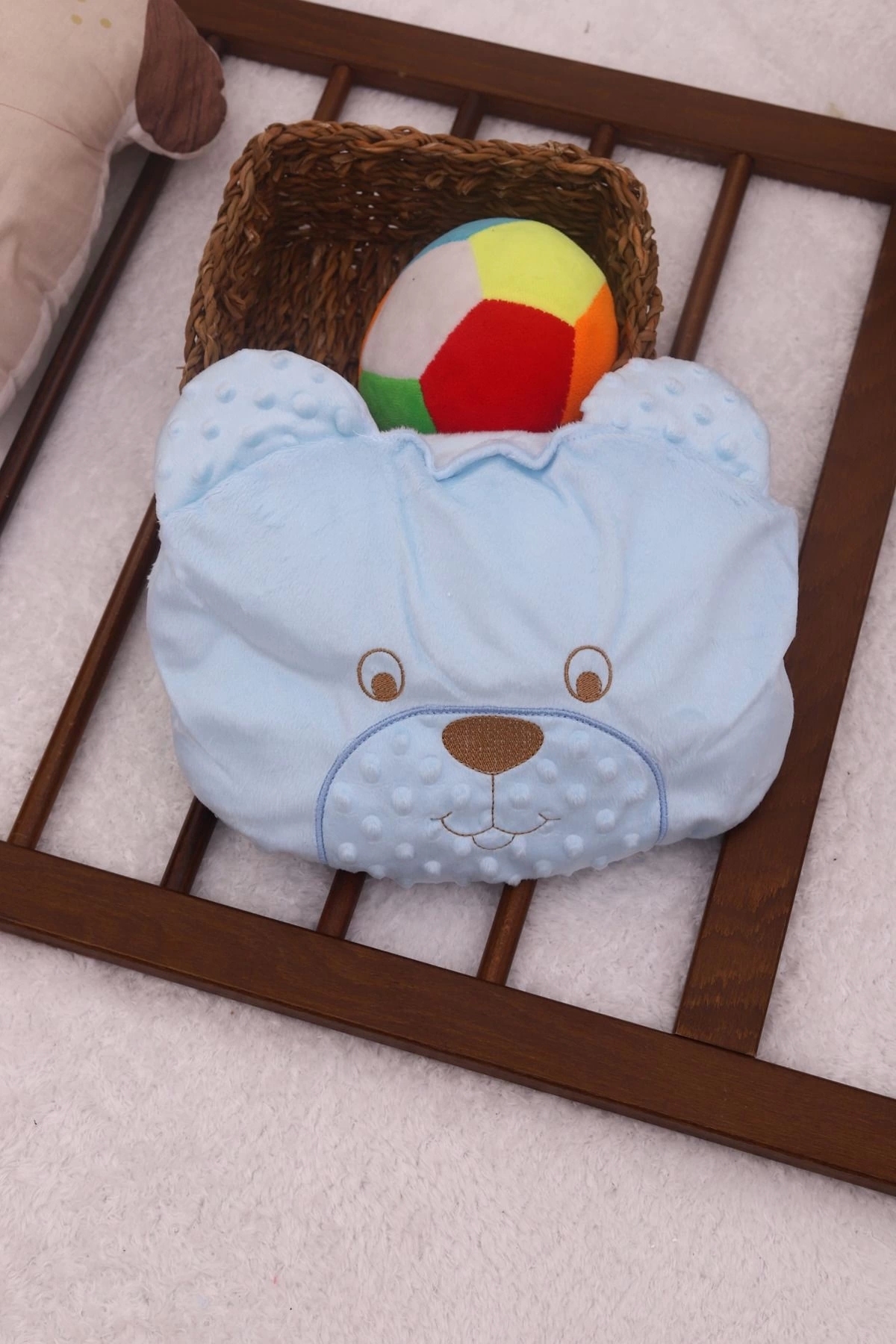 Buude Kids Ayıcık Nakışlı Yastıklı Bebek Alt Açma fotoğrafı 3 (önizleme)