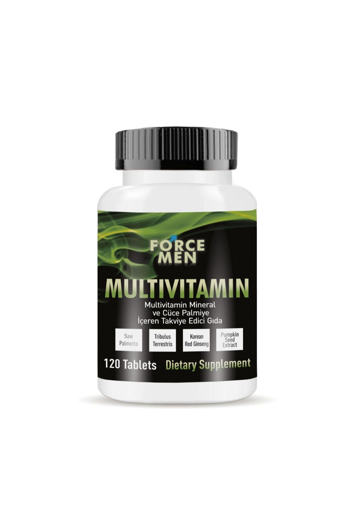 Force-Men's Multivitamin Mineral and Saw Palmetto 632 mg 120 Tablets 1