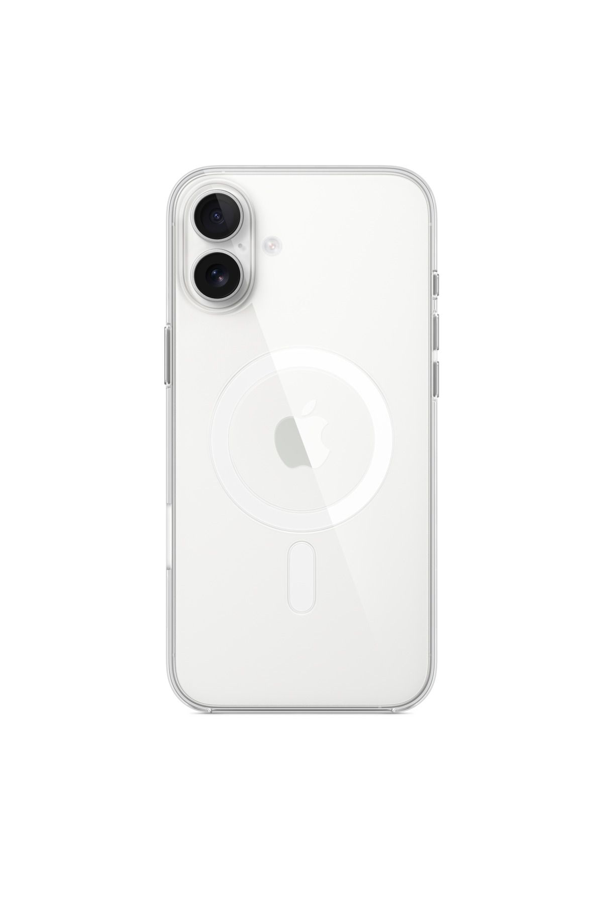 Apple-جراب شفاف لهاتف iPhone 16 Plus مع MagSafe 4
