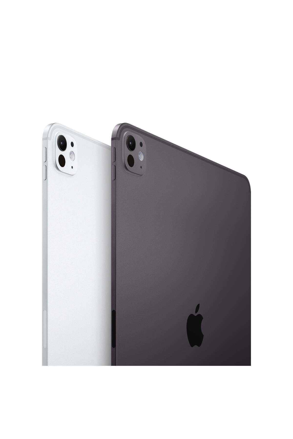 Apple-آيباد برو ١٣ بوصة واي فاي ٢٥٦ جيجابايت زجاج قياسي - فضي (M4) 4