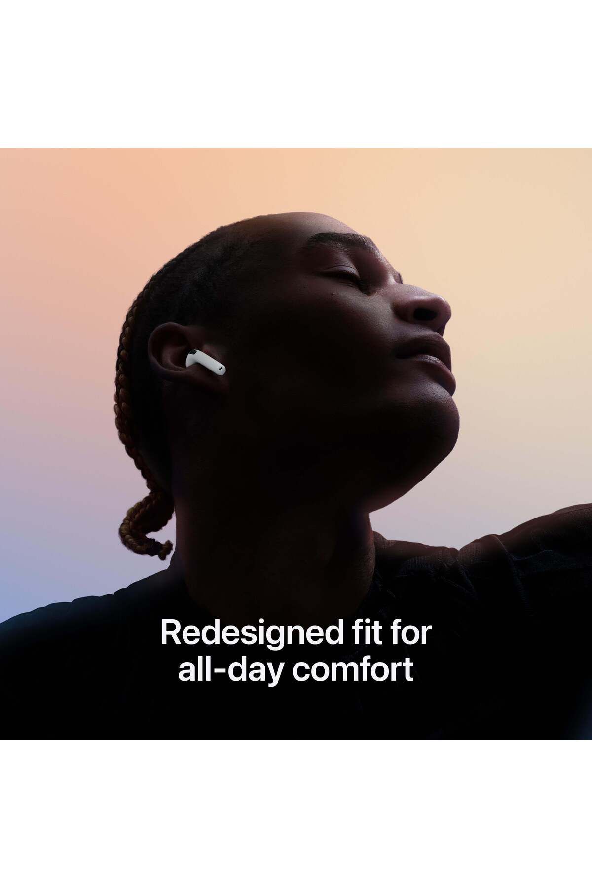 Apple-سماعات AirPods 4 مع خاصية إلغاء الضوضاء النشطة 4