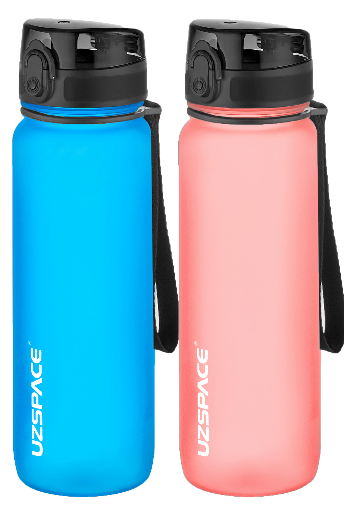 Uzspace-2-Piece Tritan Flask Set 800 Ml 14 Different Color Options Fiftyfifty 1