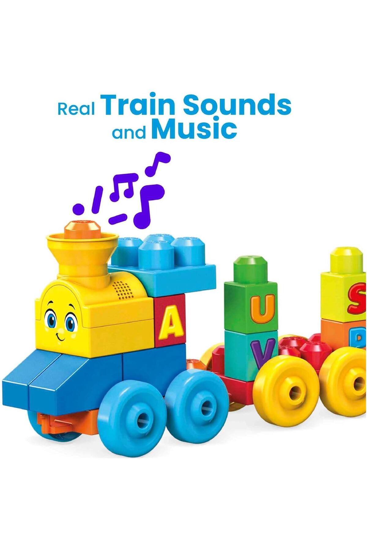 Mega Bloks Müzikli Alfabe Treni Fisher-Price Mega Bloks Müzikli Alfabe Treni FWK22 fotoğrafı 2 (önizleme)