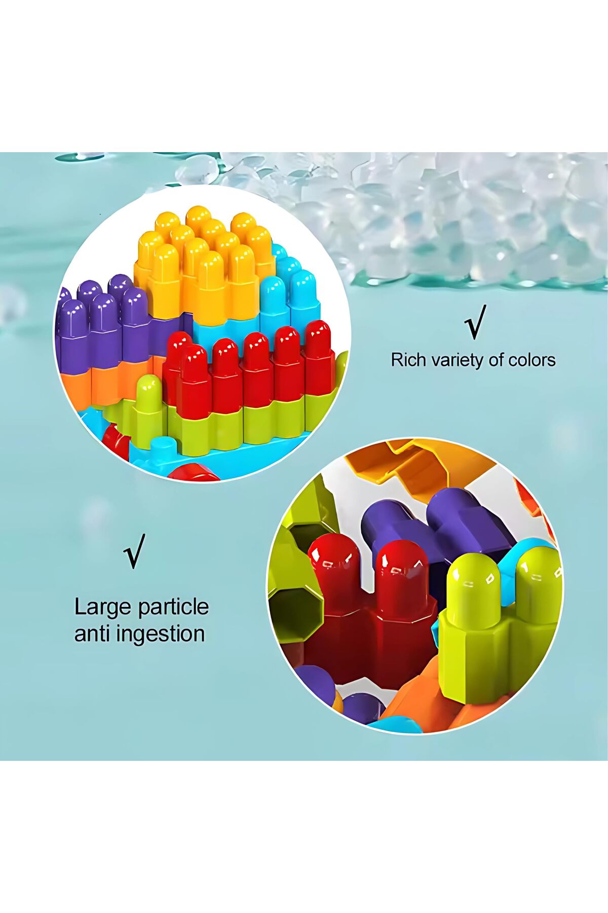 ست اسباببازی بلوکهای ساختنی دستساز – ۲۰۰ تکه