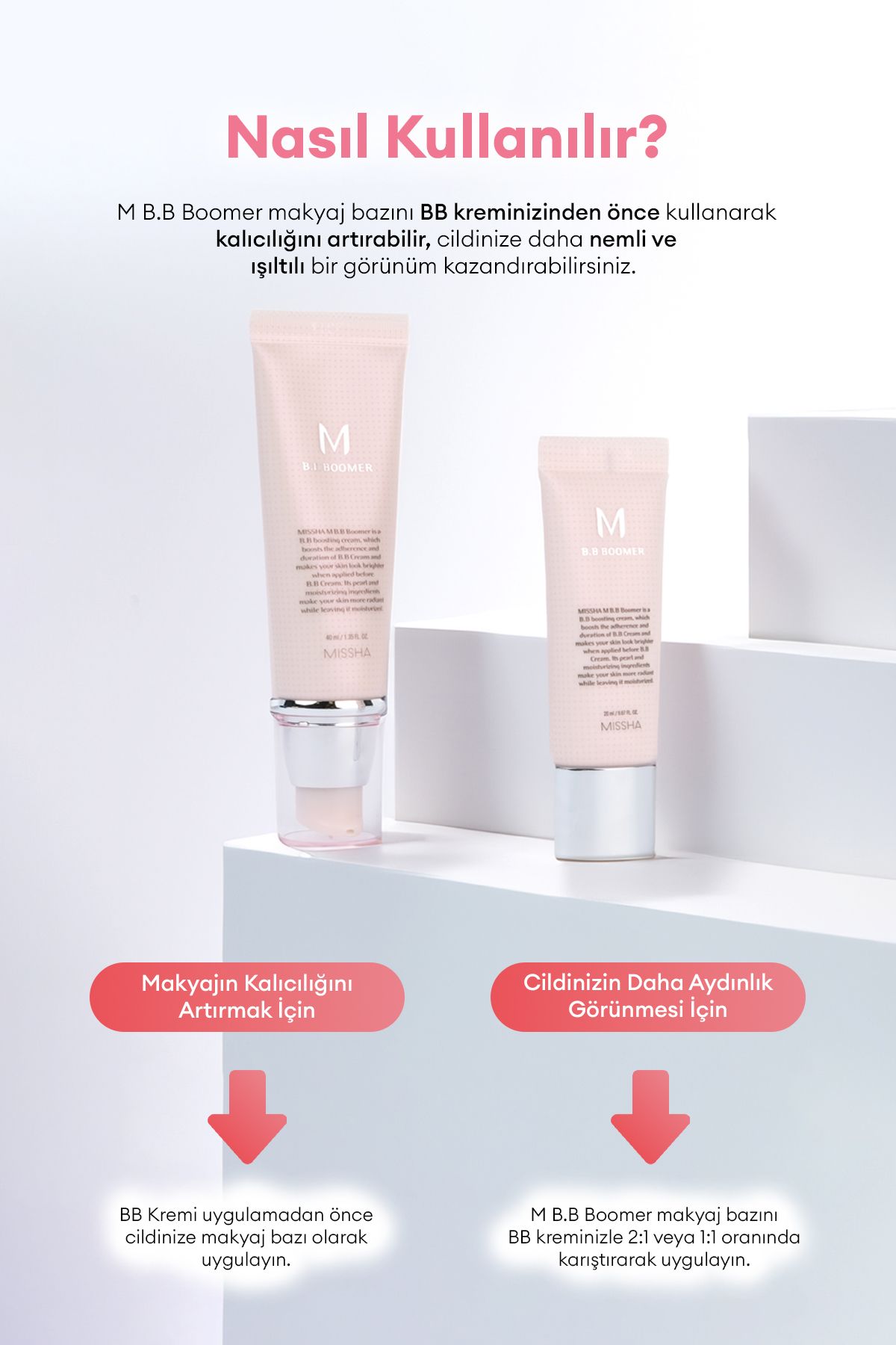 Missha-قاعدة مكياج لامعة ومشرقة من إم بي بومر 20 مل 5