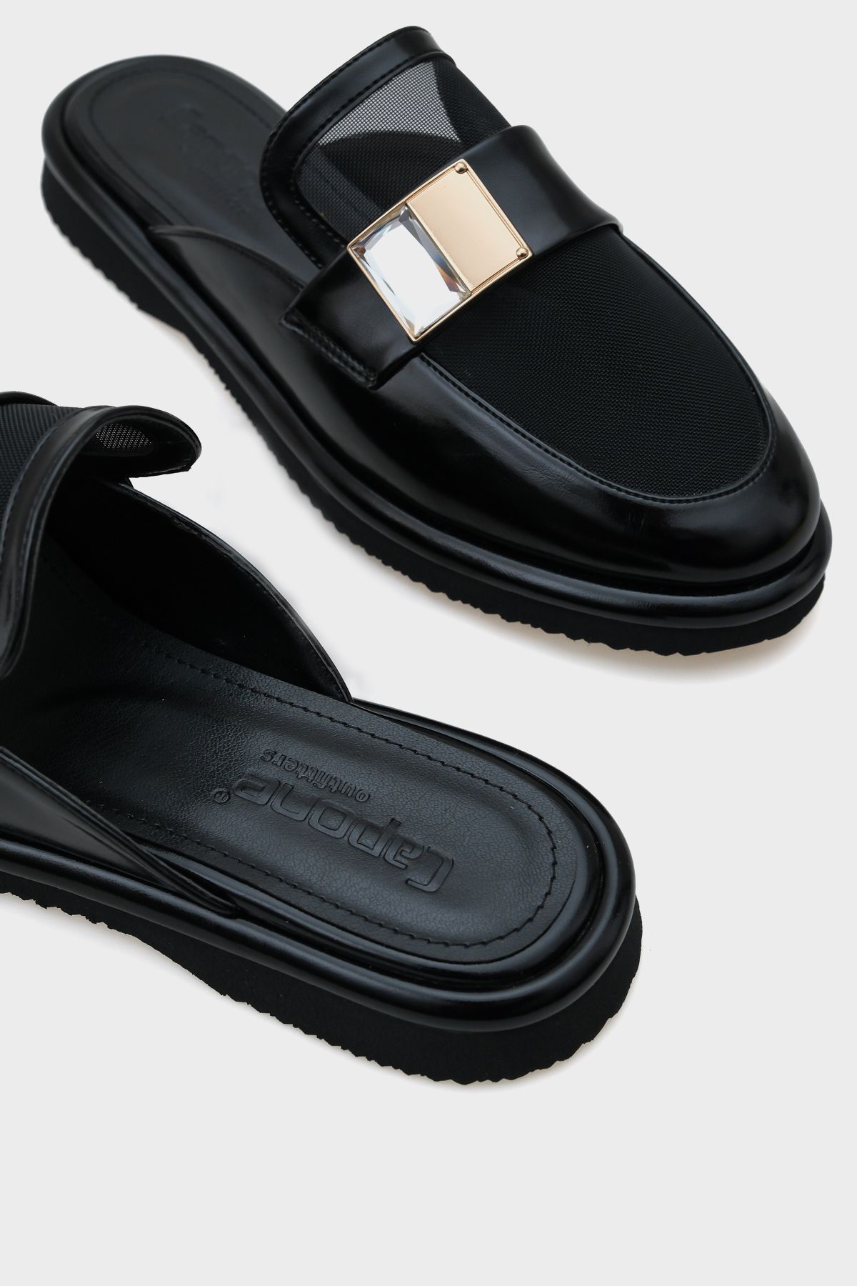 Capone Outfitters-Dámské pantofle Meggie Closed Toe Mesh 4