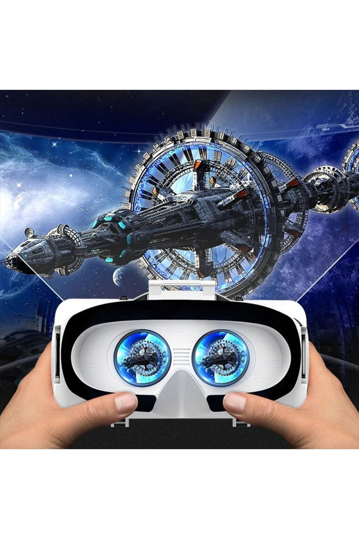 MILARIS-VR 3D Glasses, Compatible with iOS and Android, Bluetooth Headset with Gamepad, Modern and attractive design 4