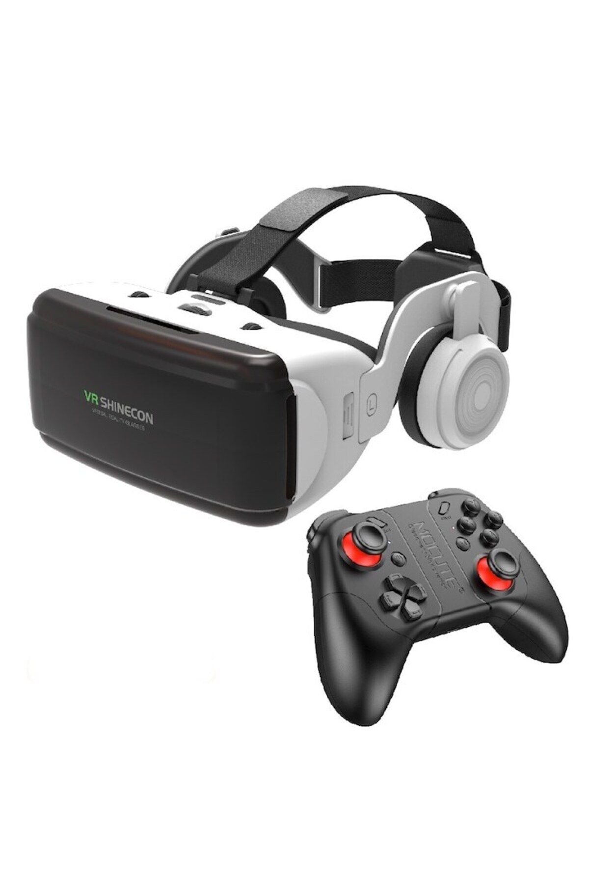 MILARIS-VR 3D Glasses, Compatible with iOS and Android, Bluetooth Headset with Gamepad, Modern and attractive design 1