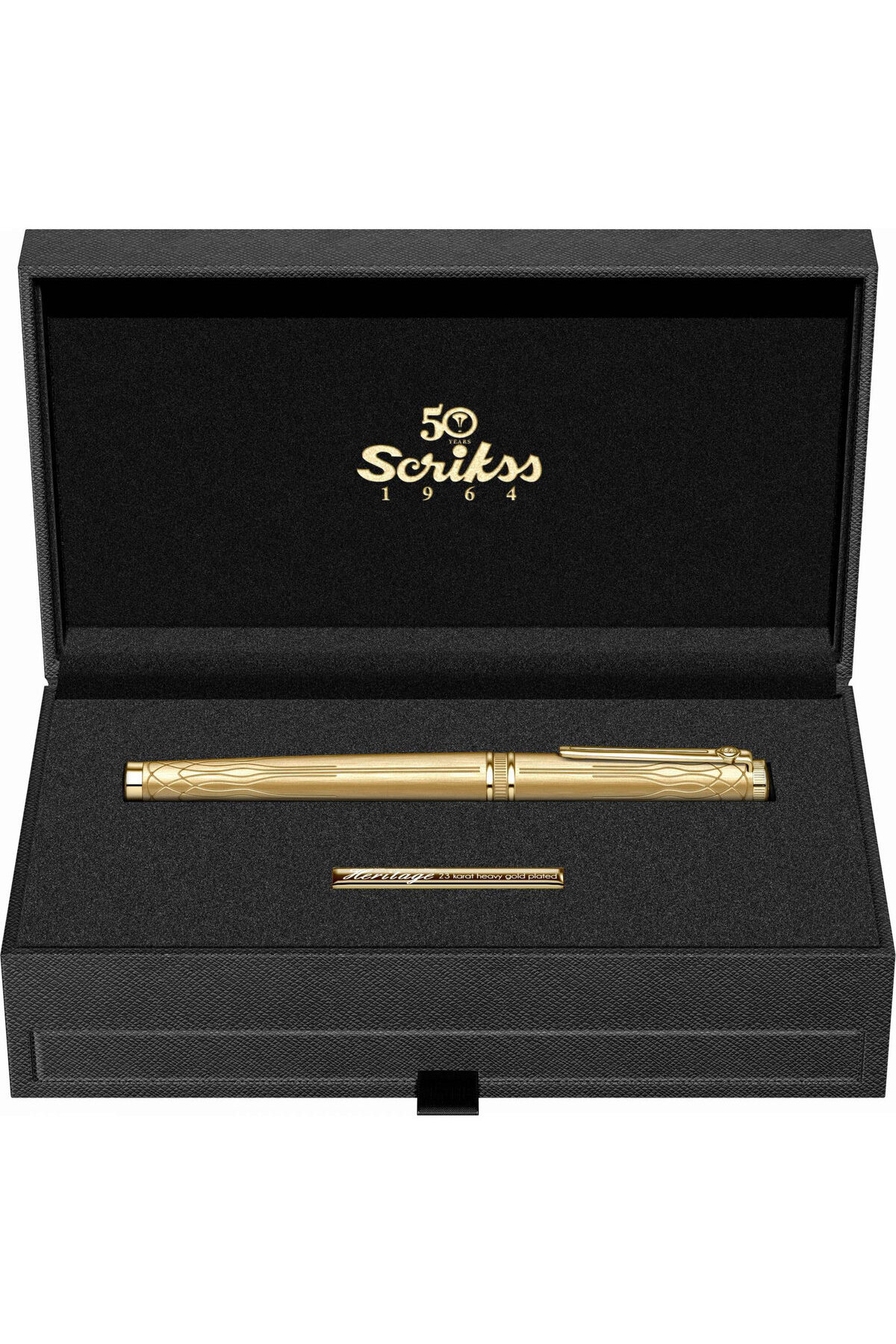 Scrikss WizDesign HERİTAGE ROLLER ALTIN KAPLAMA (ÖMÜR BOYU GARANTİLİ-LÜKS KUTULU-İSME ÖZEL)