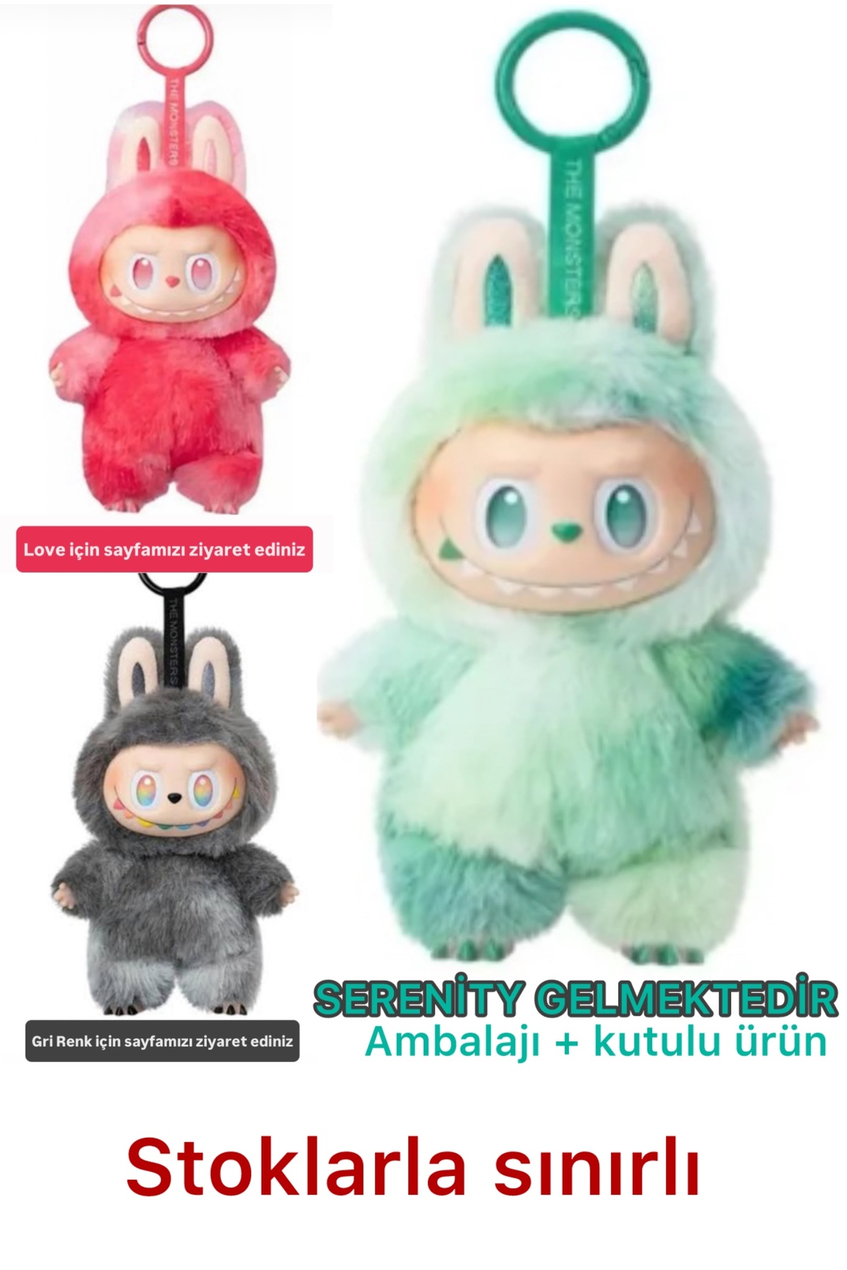Maholl Labubu SERENITY (Renk Seçimi ile) The Monsters Big Into