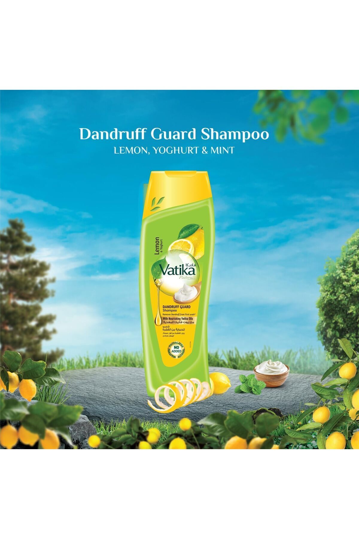 Vatika-Vatika Shampoo 400ml Dandruff Protection with Lemon 2
