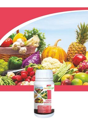 TerraOrga Terra Growth Azot Ve Amino Asit Içerikli Sıvı Organomineral Gübre 2...