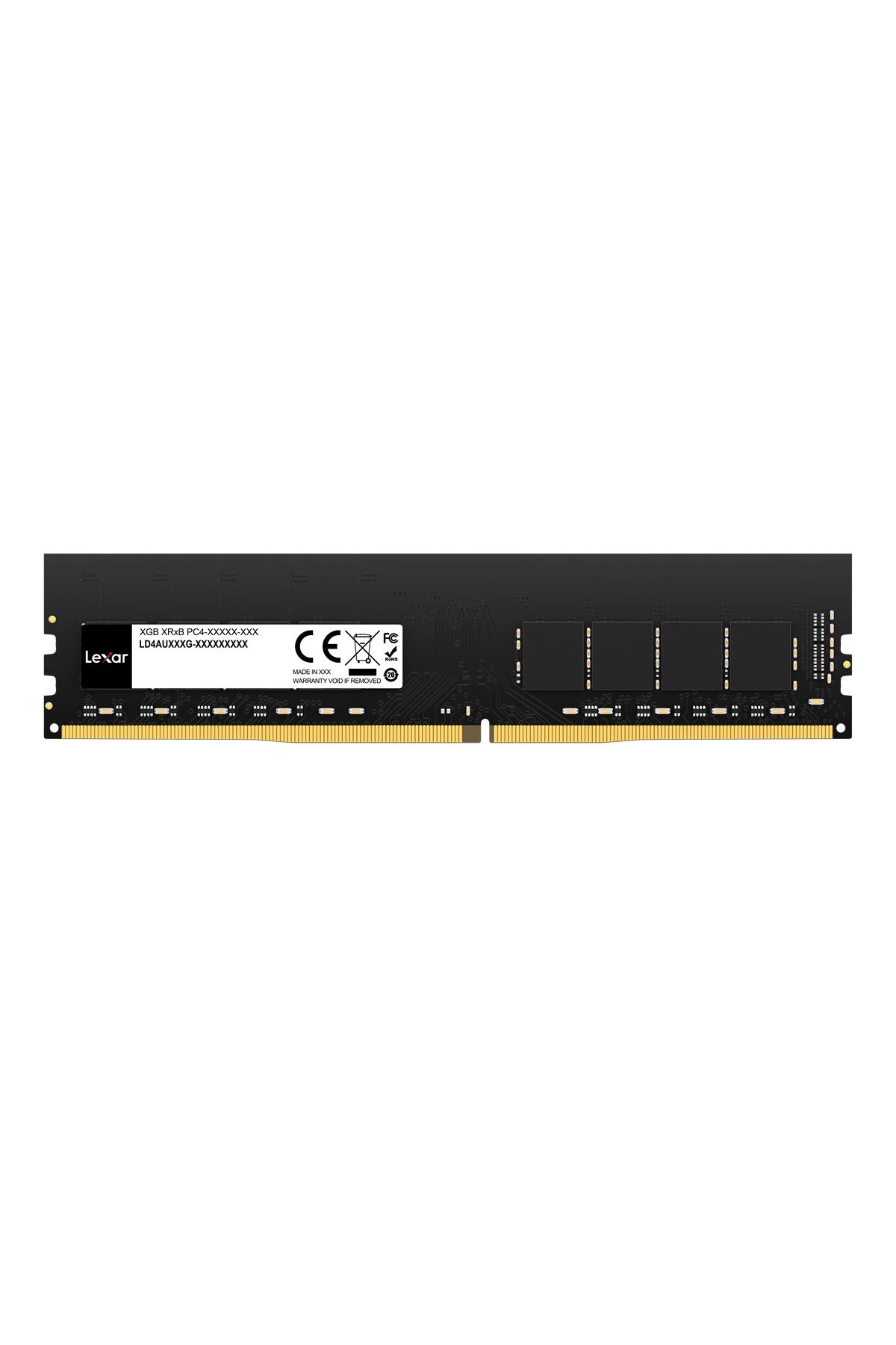 Lexar-Ld4Au008G-B3200Gsst 8Gb (1X8Gb) Ddr4 3200Mhz Cl22 Ram (Memory) 1