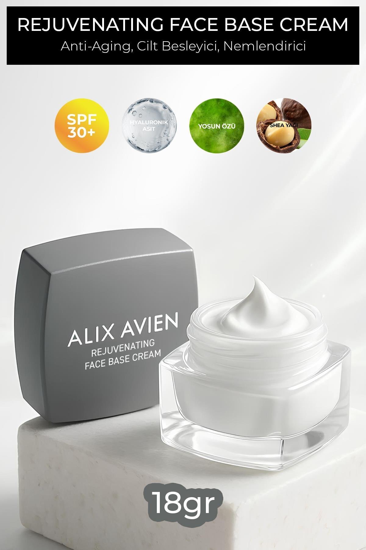 Alix Avien-Rejuvenating Rejuvenating Face Base Cream - SPF 30 2