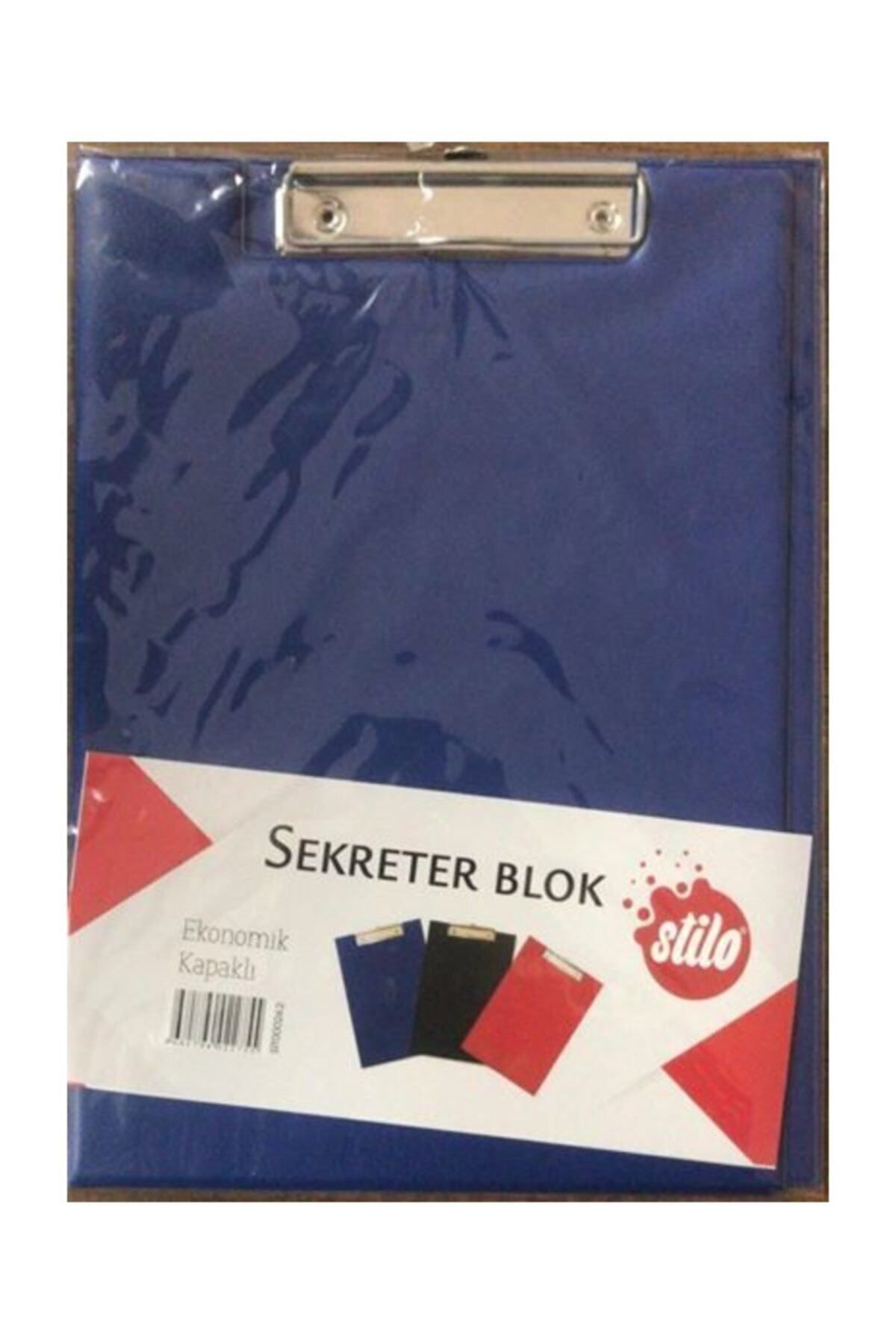 Stilo SEKRETERLİK KAPAKLI MAVİ